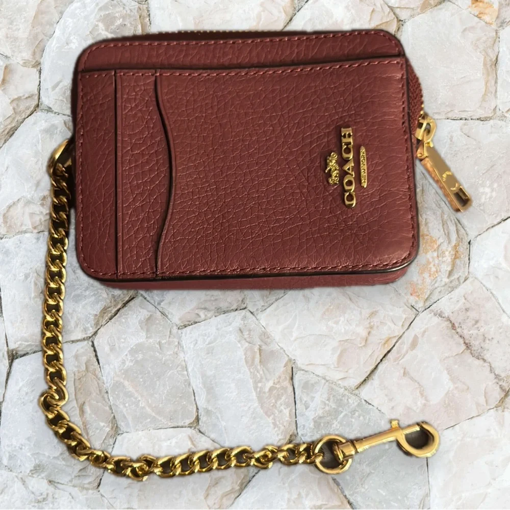Coach zip card case - Picture 2 of 6